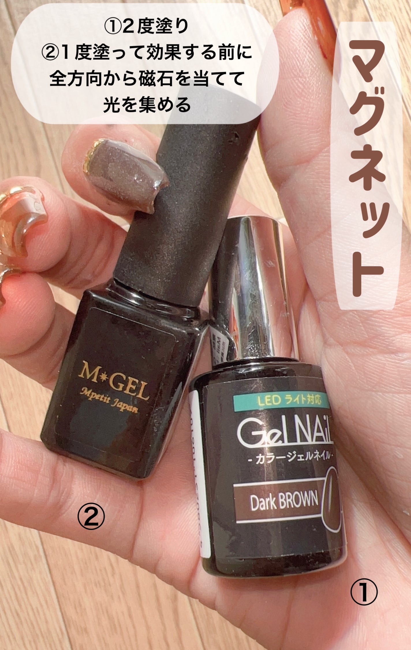 ジェルネイル/ジェルミーワン/ジェルネイルを使ったクチコミ(6枚目)