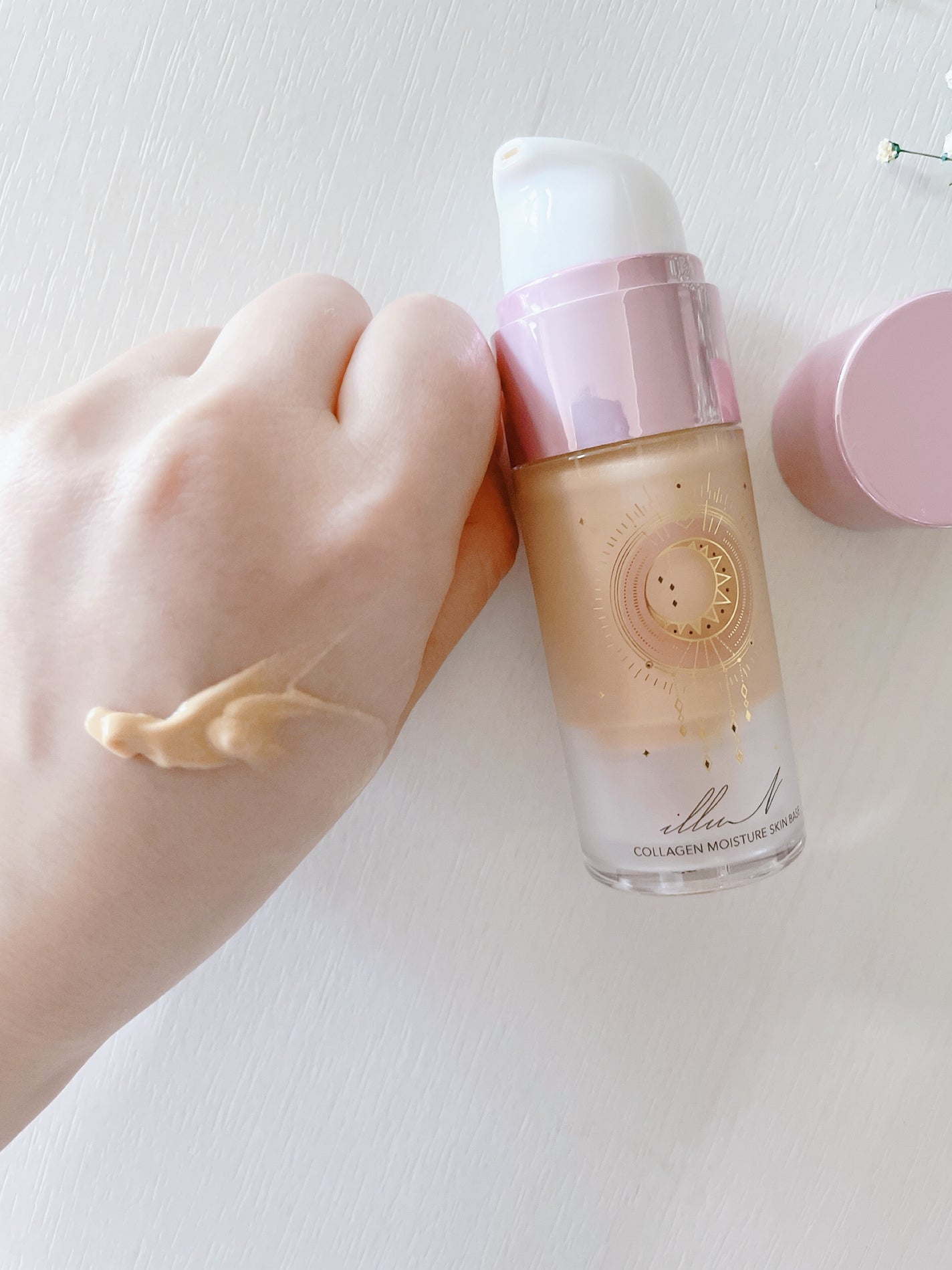 コラーゲンモイスチャースキンベース/illuN/化粧下地を使ったクチコミ(3枚目)