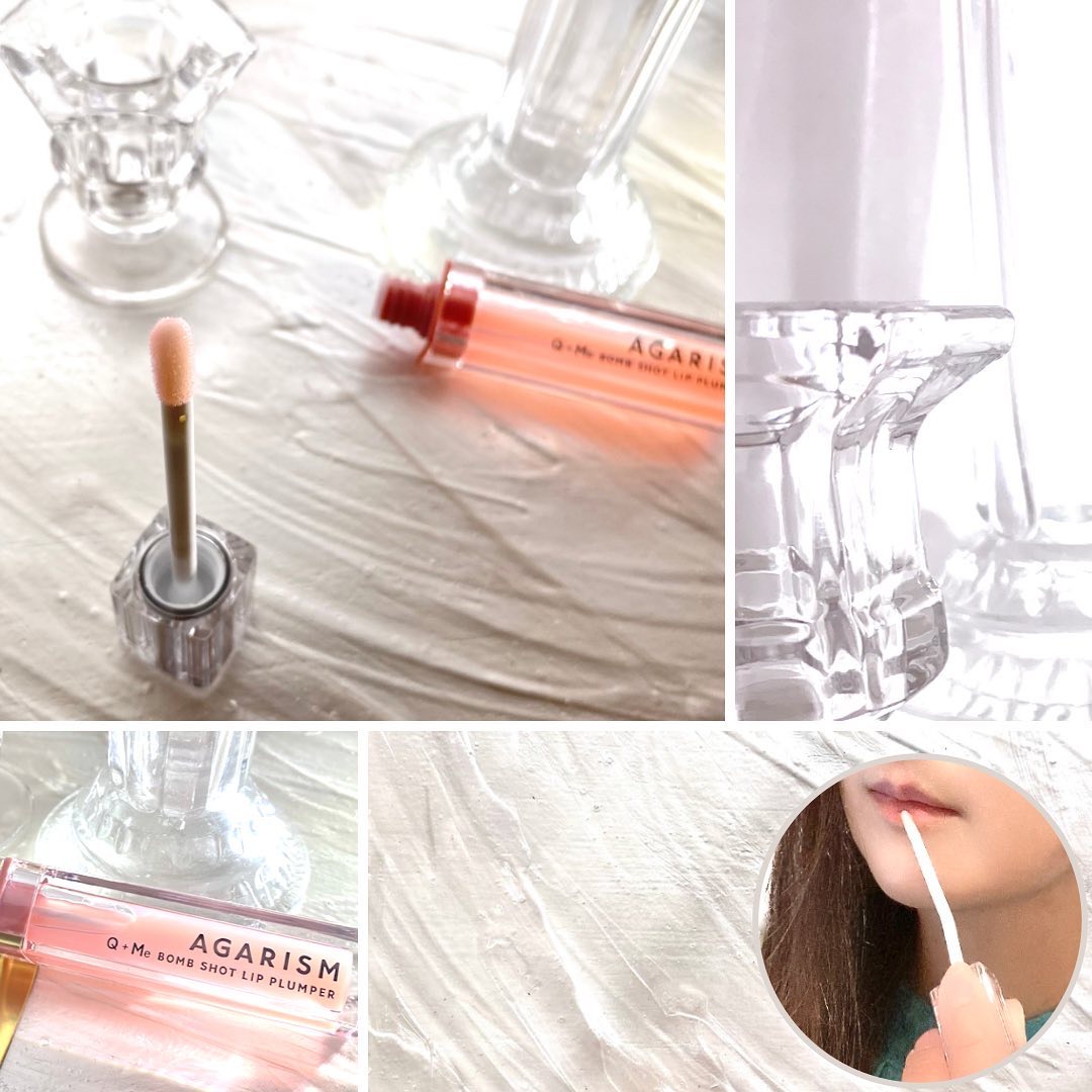 キューミ―ボムショットリッププランパー/AGARISM/リッププランパーを使ったクチコミ（3枚目）