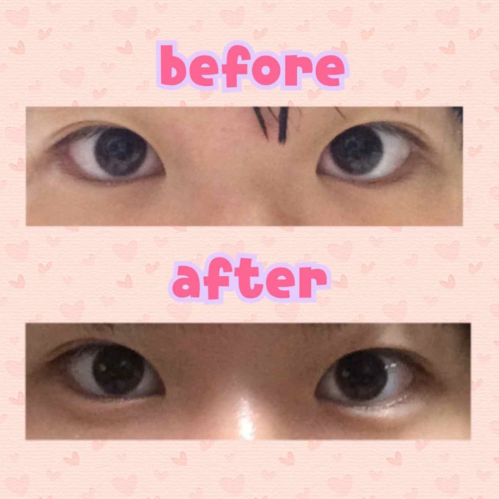 描くふたえアイライナー/CEZANNE/リキッドアイライナーを使ったクチコミ(2枚目)