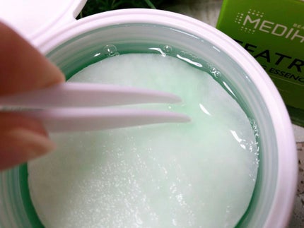 ティーツリーカーミングエッセンスパッド/MEDIHEAL/トナーパッドを使ったクチコミ(4枚目)