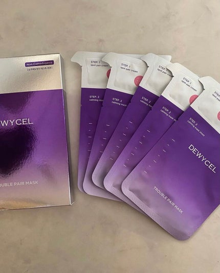 トラブルペアーマスク/DEWYCEL/シートマスク・パックを使ったクチコミ(1枚目)