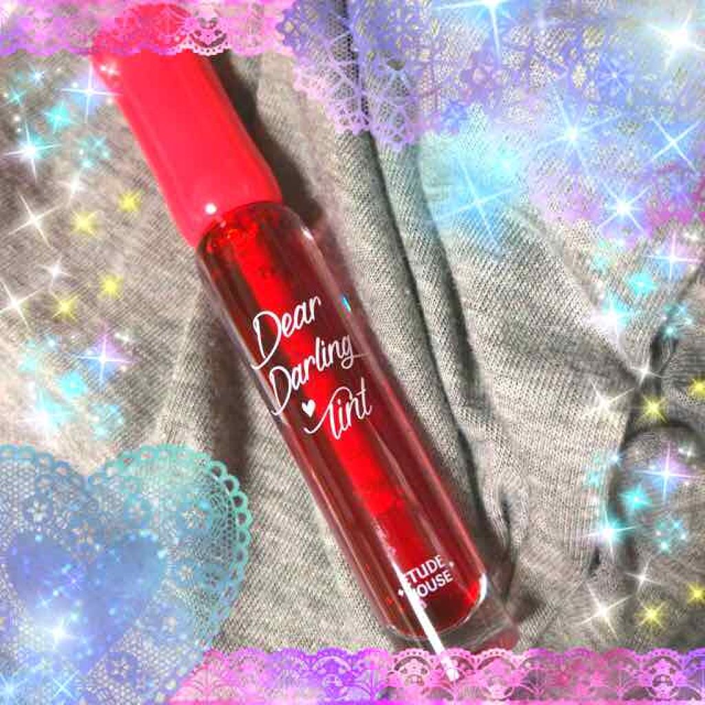 ディアダーリン ウォータージェルティント/ETUDE/リップティントを使ったクチコミ（1枚目）