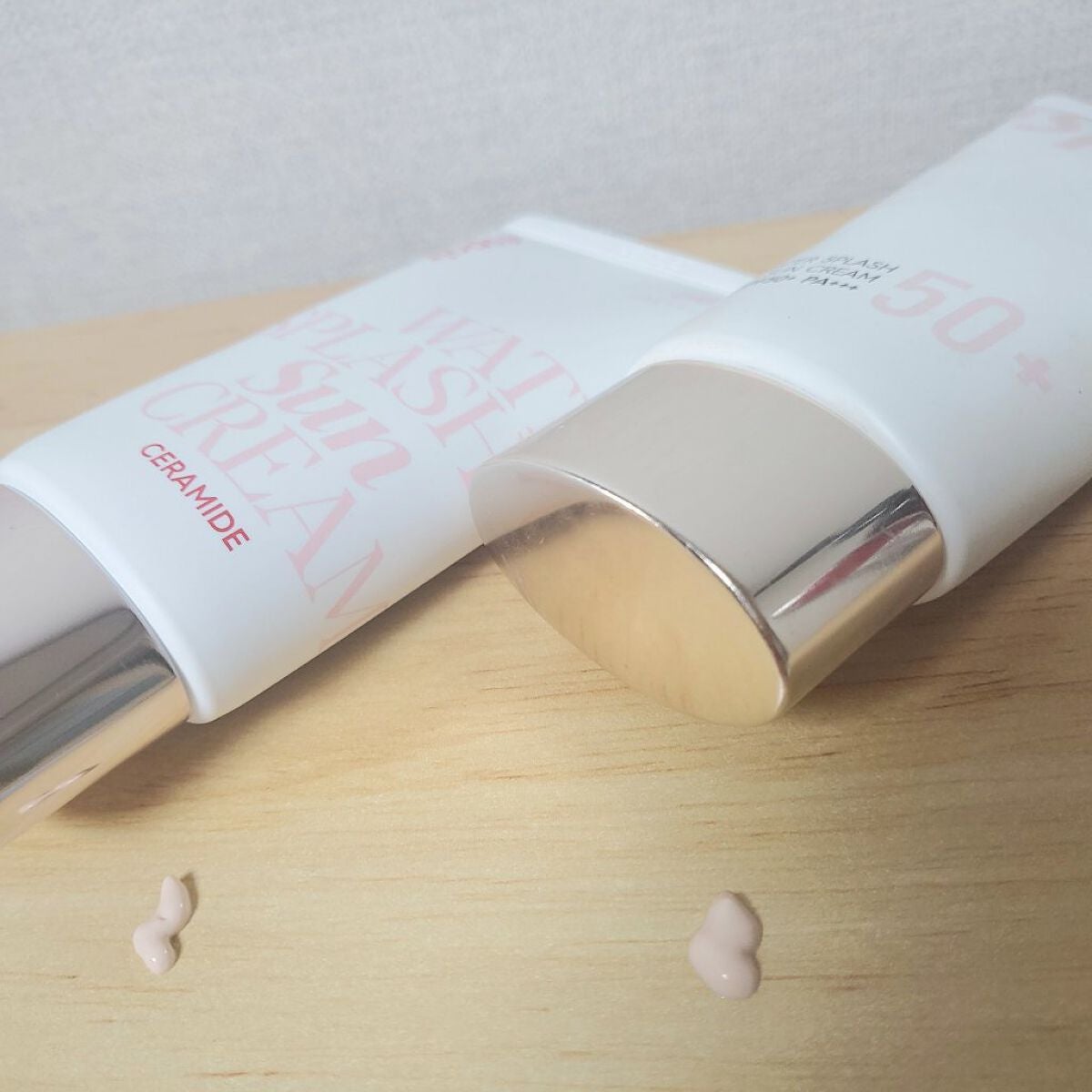 ウォータースプラッシュサンクリーム セラミド/espoir/日焼け止めクリームを使ったクチコミ(4枚目)