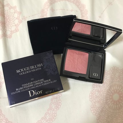 ディオールスキン ルージュ ブラッシュ<ゴールデン ナイツ>/Dior/パウダーチークを使ったクチコミ(1枚目)