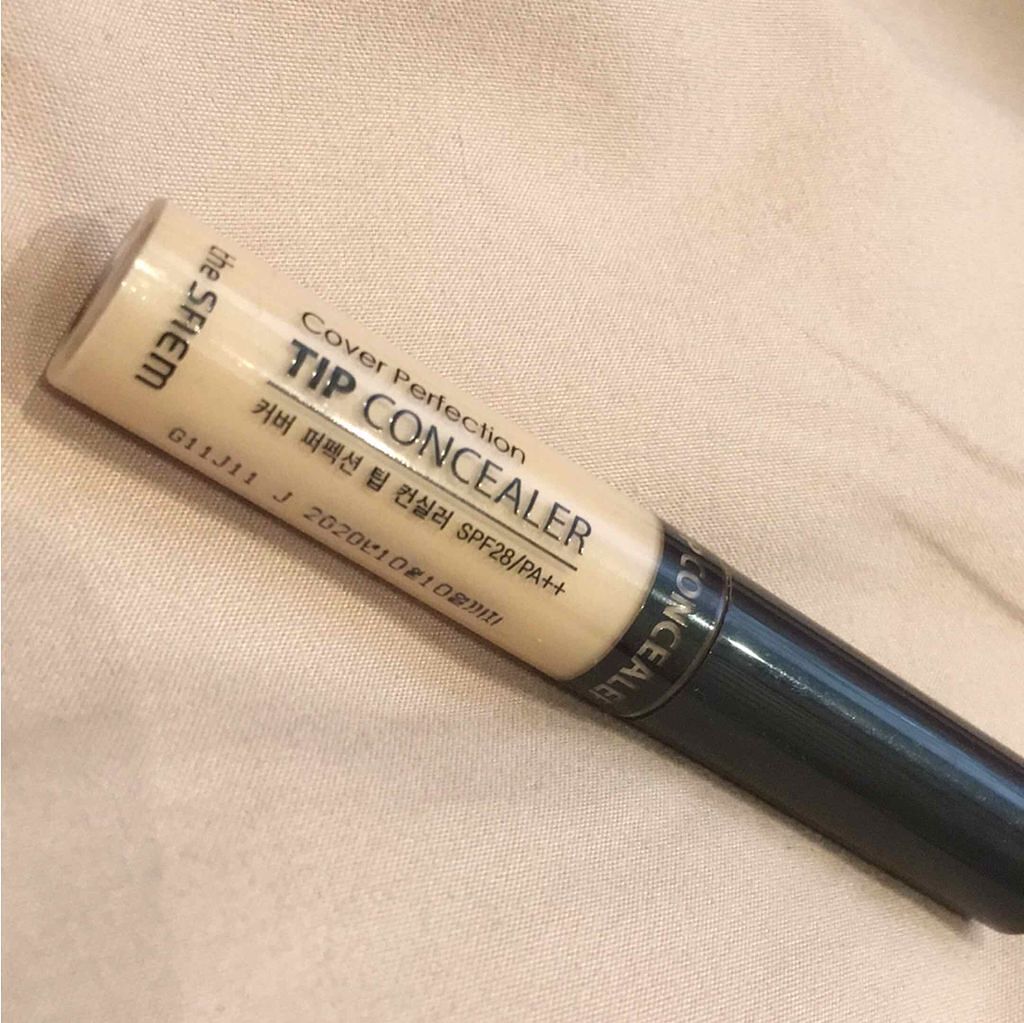 カバーパーフェクション チップコンシーラー/the SAEM/リキッドコンシーラーを使ったクチコミ（1枚目）