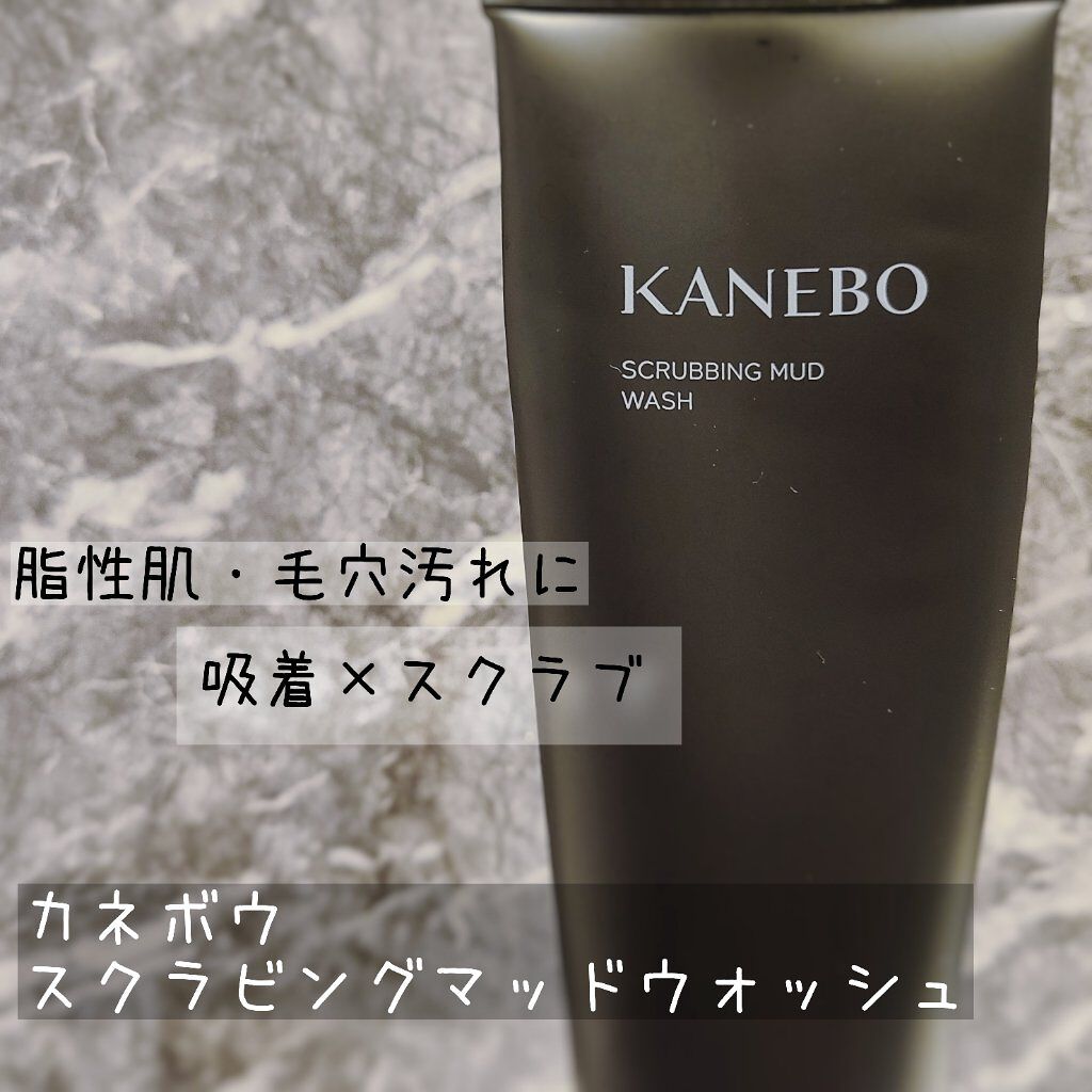 スクラビング　マッド　ウォッシュ/KANEBO/洗顔フォームを使ったクチコミ（1枚目）