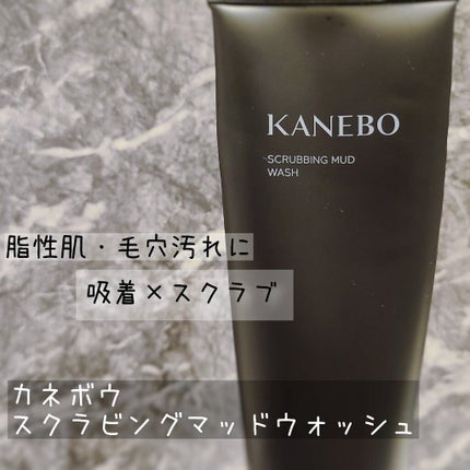 スクラビング マッド ウォッシュ/KANEBO/洗顔フォームを使ったクチコミ(1枚目)