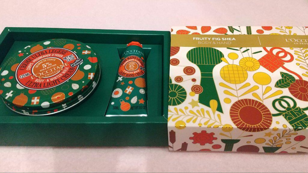  フルーティフィグ スノーシア ハンドクリーム /L'OCCITANE/ハンドクリームを使ったクチコミ（1枚目）