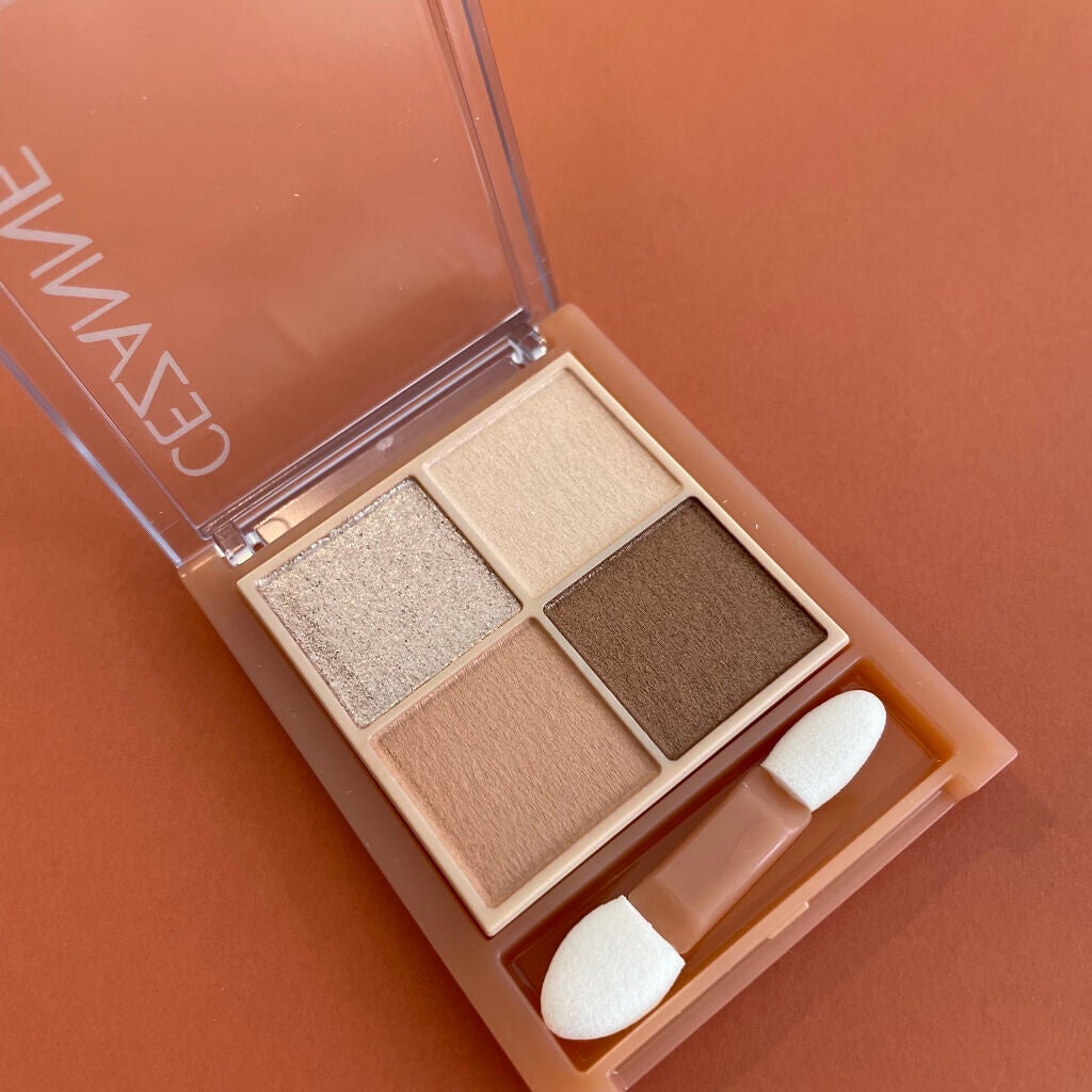 ベージュトーンアイシャドウ/CEZANNE/アイシャドウパレットを使ったクチコミ(2枚目)