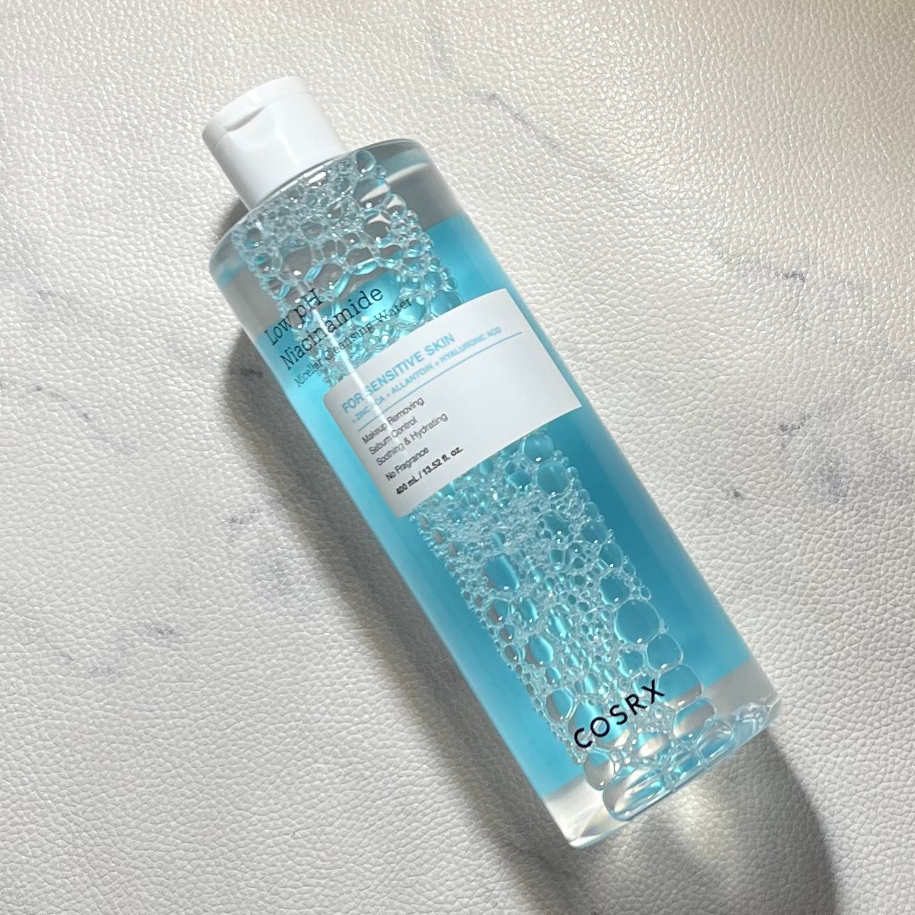 弱酸性 ナイアシンアミド ミセラークレンジングウォーター/COSRX/クレンジングウォーターを使ったクチコミ(2枚目)