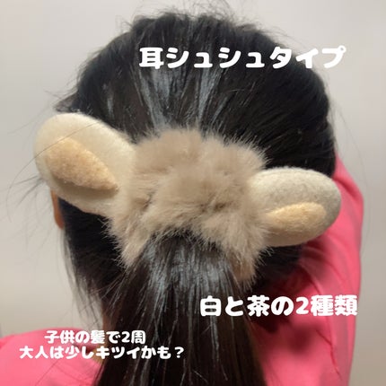 ヘアゴム/DAISO/ヘアアクセサリーを使ったクチコミ(3枚目)