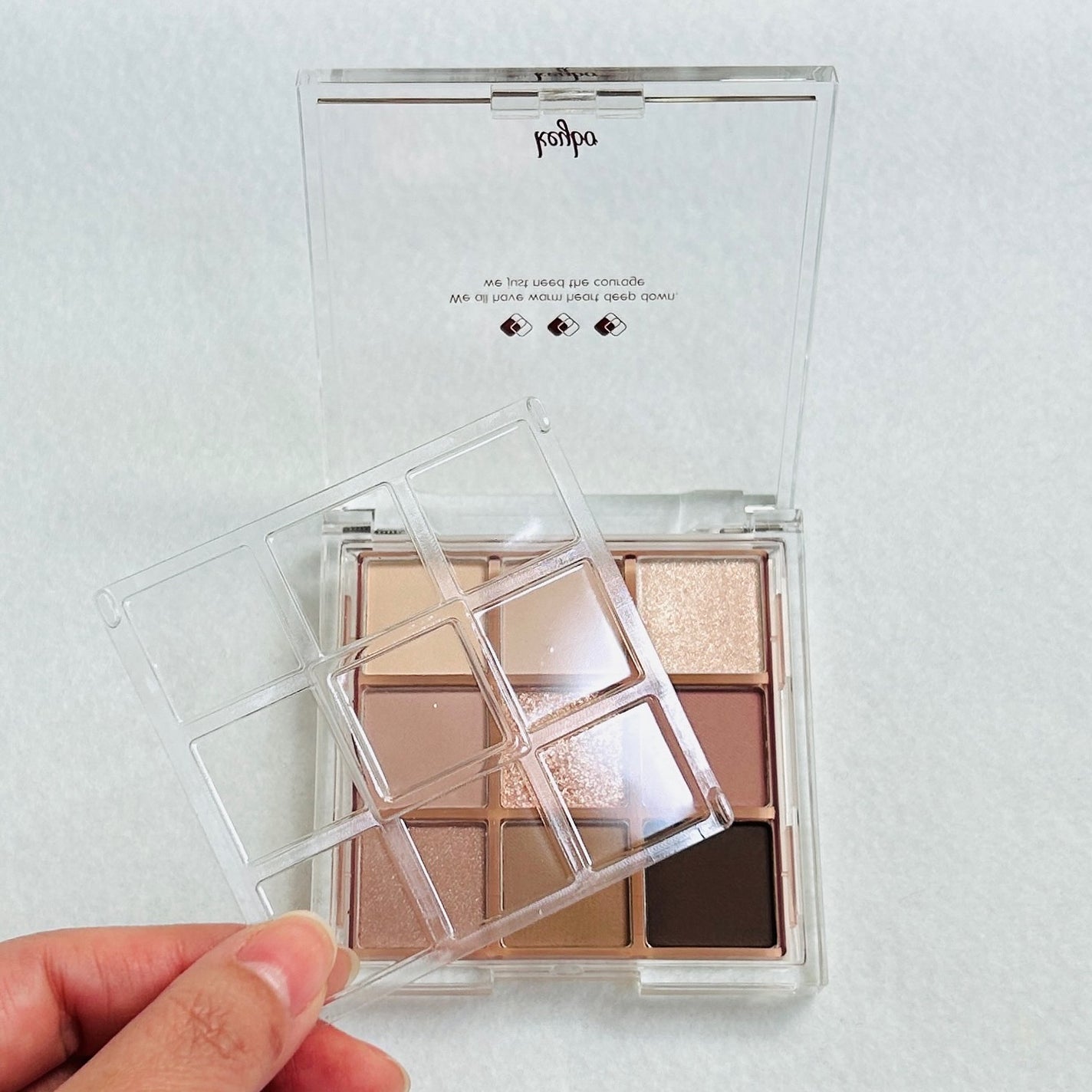 KEYBO FALL IN LOVE SHADOW PALETTE/keybo/アイシャドウパレットを使ったクチコミ(3枚目)