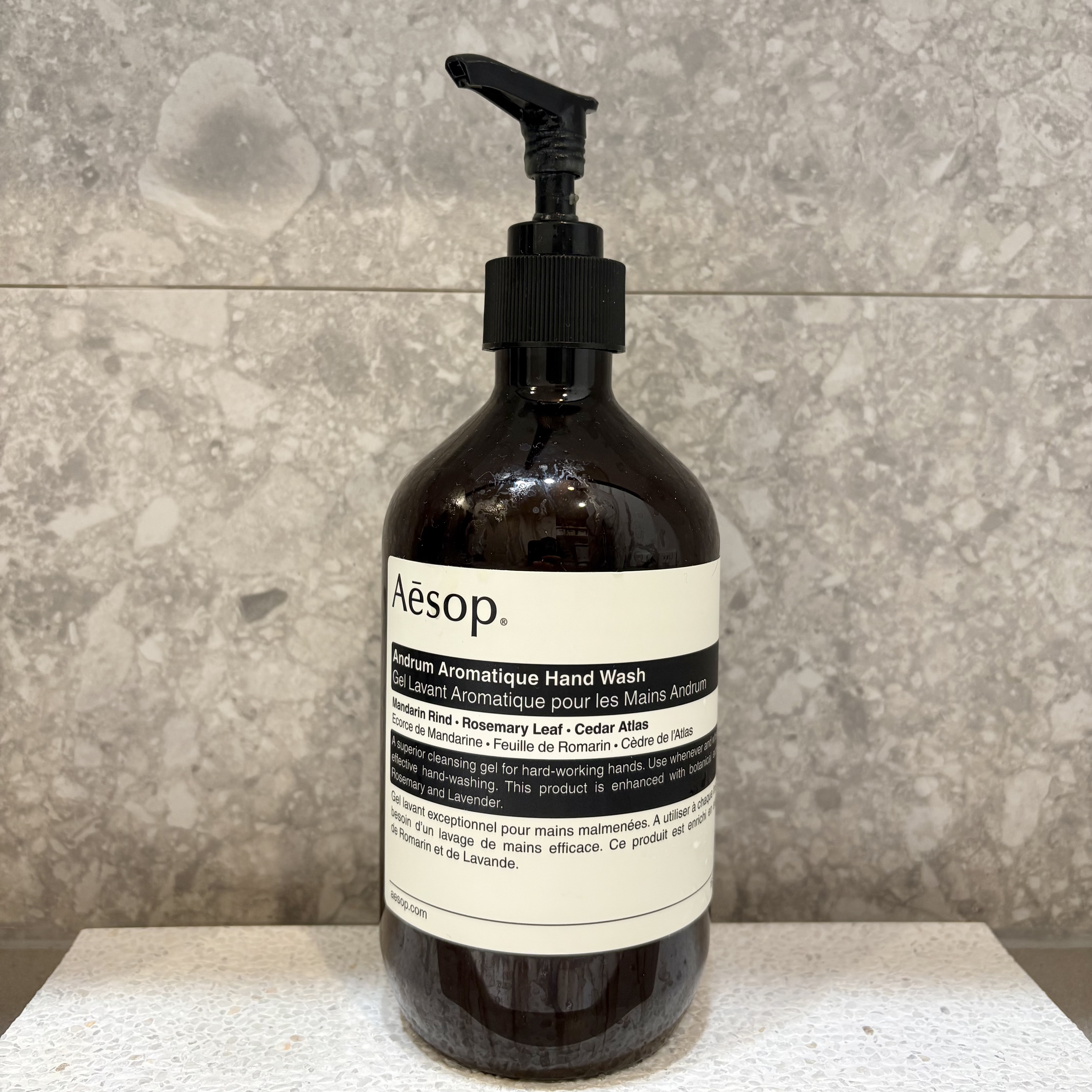 アンドラム アロマティック ハンドウォッシュ/Aesop/ハンドソープを使ったクチコミ（1枚目）