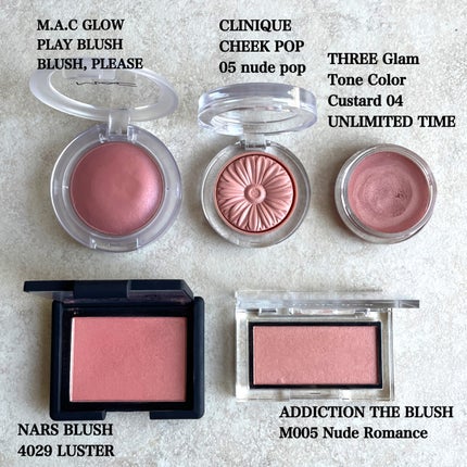 THREE グラムトーンカラーカスタード/THREE/ジェル・クリームチークを使ったクチコミ(2枚目)