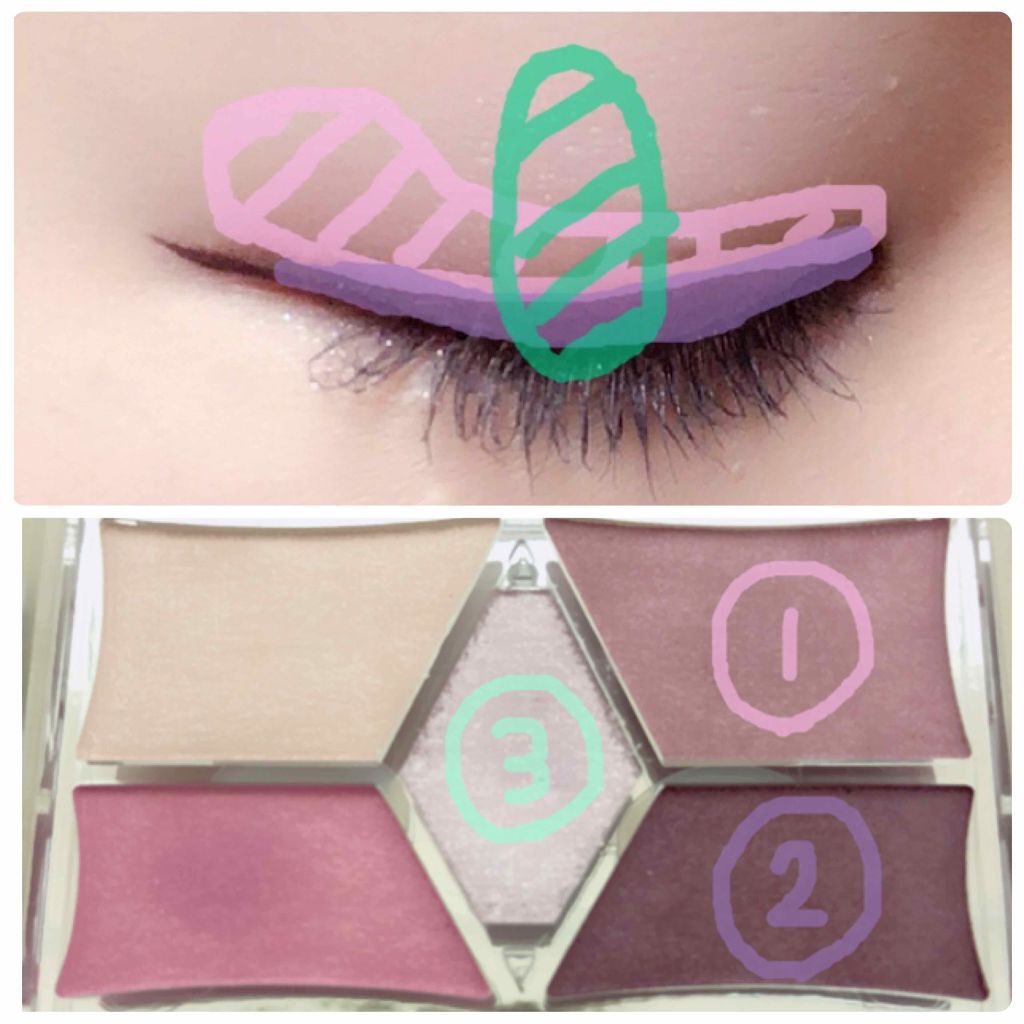 【旧品】パーフェクトスタイリストアイズ/キャンメイク/アイシャドウパレットを使ったクチコミ(2枚目)