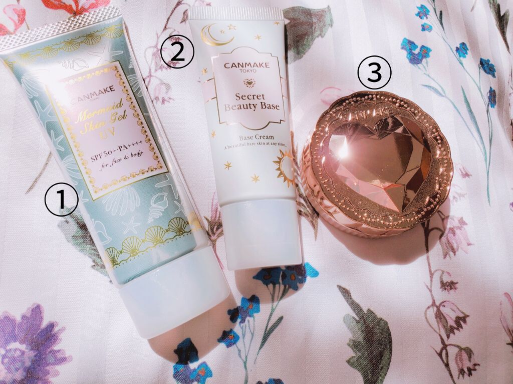 マーメイドスキンジェルUV/キャンメイク/日焼け止めジェルを使ったクチコミ(2枚目)