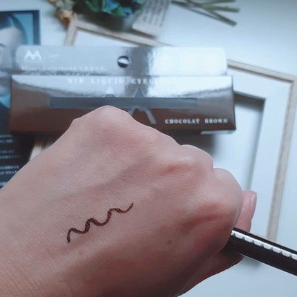 ニブ リクイドアイライナー BR1/ATSUSHI NAKASHIMA Cosme/リキッドアイライナーを使ったクチコミ(5枚目)