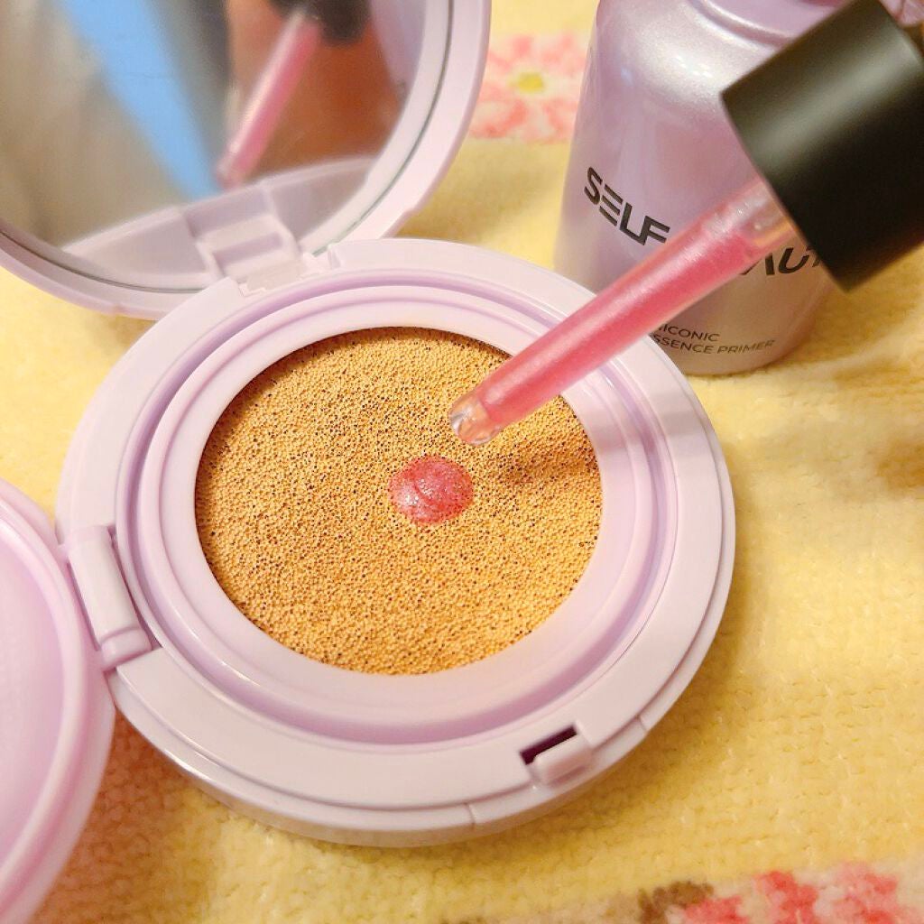 ユニコーン オーロラエッセンスプライマー/SELF BEAUTY/美容液を使ったクチコミ(7枚目)