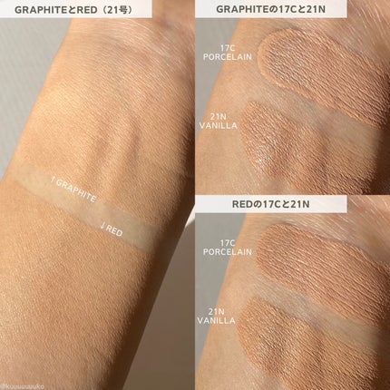 ハイパーカバーフィットクッション グラファイト/APRILSKIN/クッションファンデーションを使ったクチコミ(4枚目)