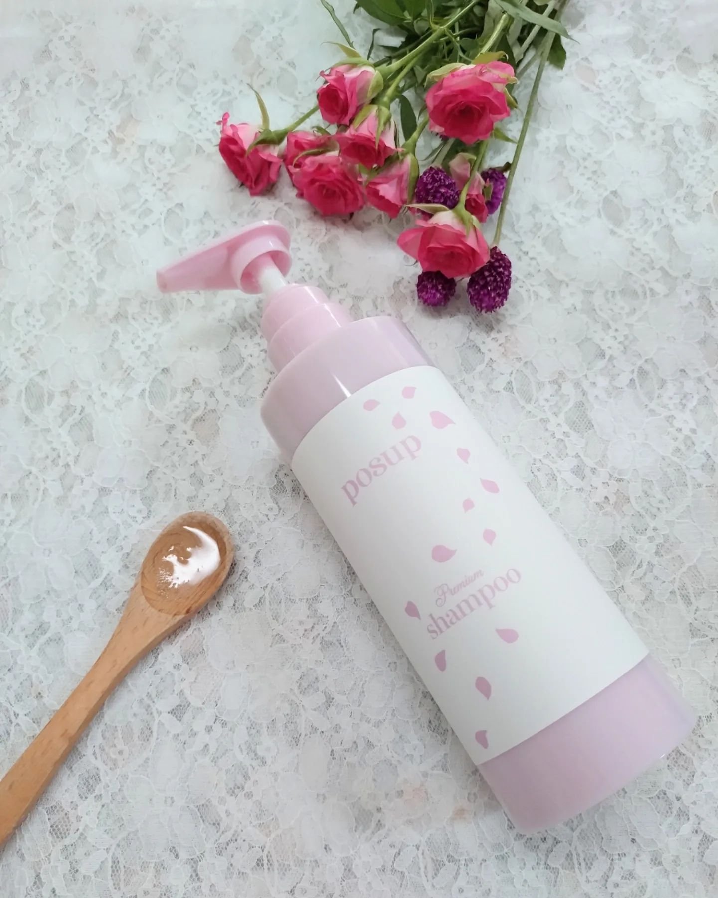 ポスプ プレミアムシャンプー/プレミアムトリートメント/posup/市販シャンプーを使ったクチコミ（2枚目）