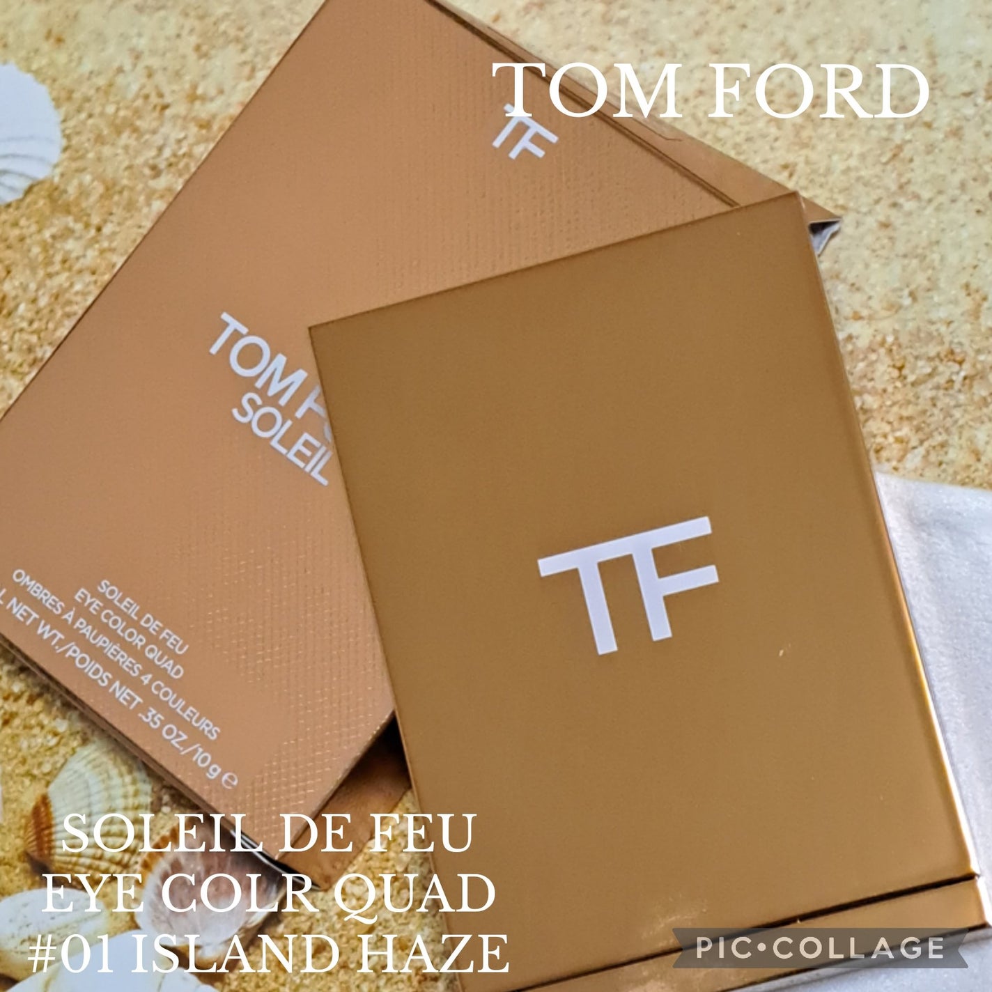 ソレイユ ドゥ フ アイ カラー クォード/TOM FORD BEAUTY/アイシャドウパレットを使ったクチコミ(1枚目)