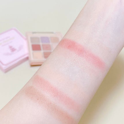 マテリアルカラーパレット/leur charme/アイシャドウパレットを使ったクチコミ(3枚目)