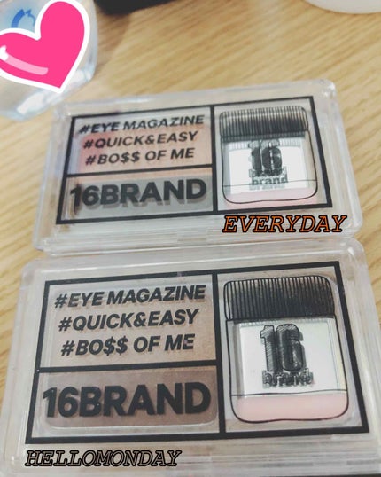 16 EYE MAGAZINE/16BRAND/アイシャドウパレットを使ったクチコミ(2枚目)