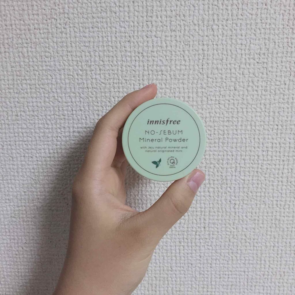 ノーセバム ミネラルパウダー/innisfree/ルースパウダーを使ったクチコミ(1枚目)