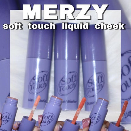 Soft touch liquid blusher/MERZY/リキッドチークを使ったクチコミ(1枚目)