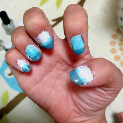 サンリオネイル/DAISO/マニキュアを使ったクチコミ(2枚目)