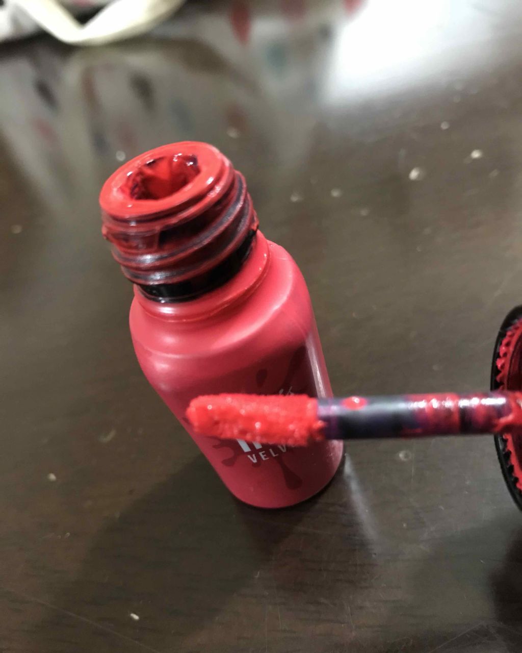 インク ベルベット/PERIPERA/口紅を使ったクチコミ（2枚目）