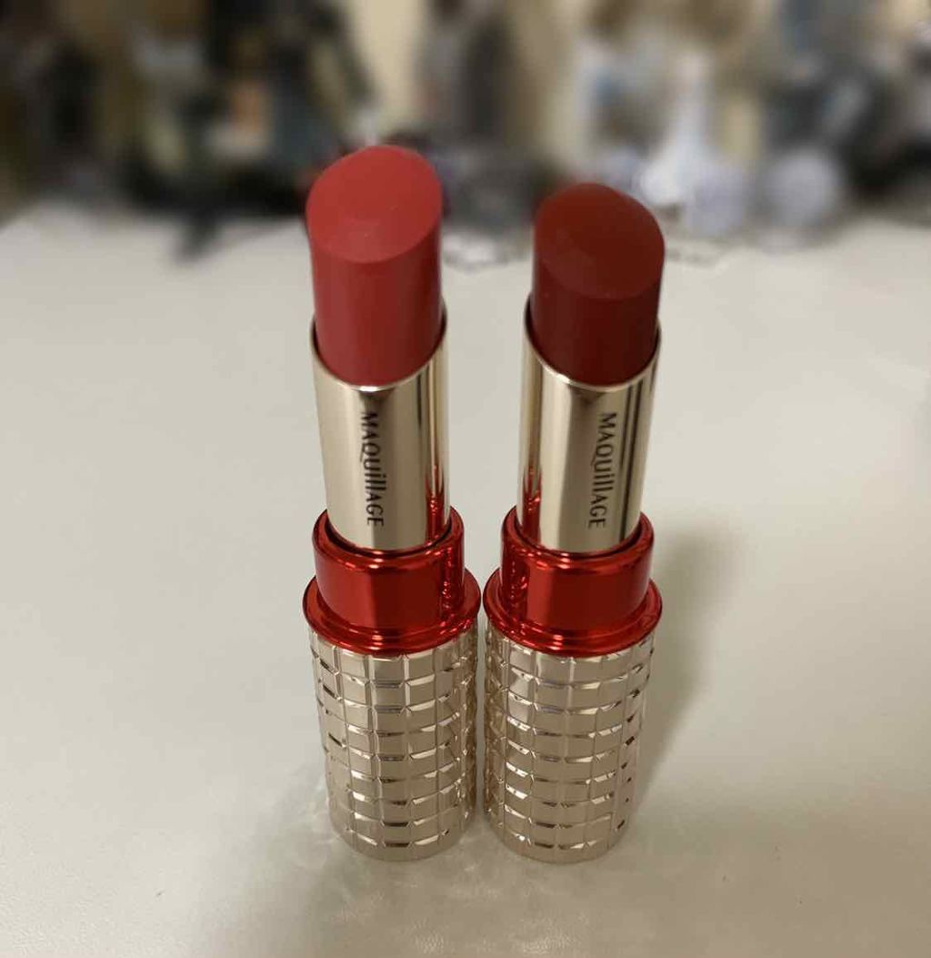 ドラマティックルージュEX/マキアージュ/口紅を使ったクチコミ(3枚目)