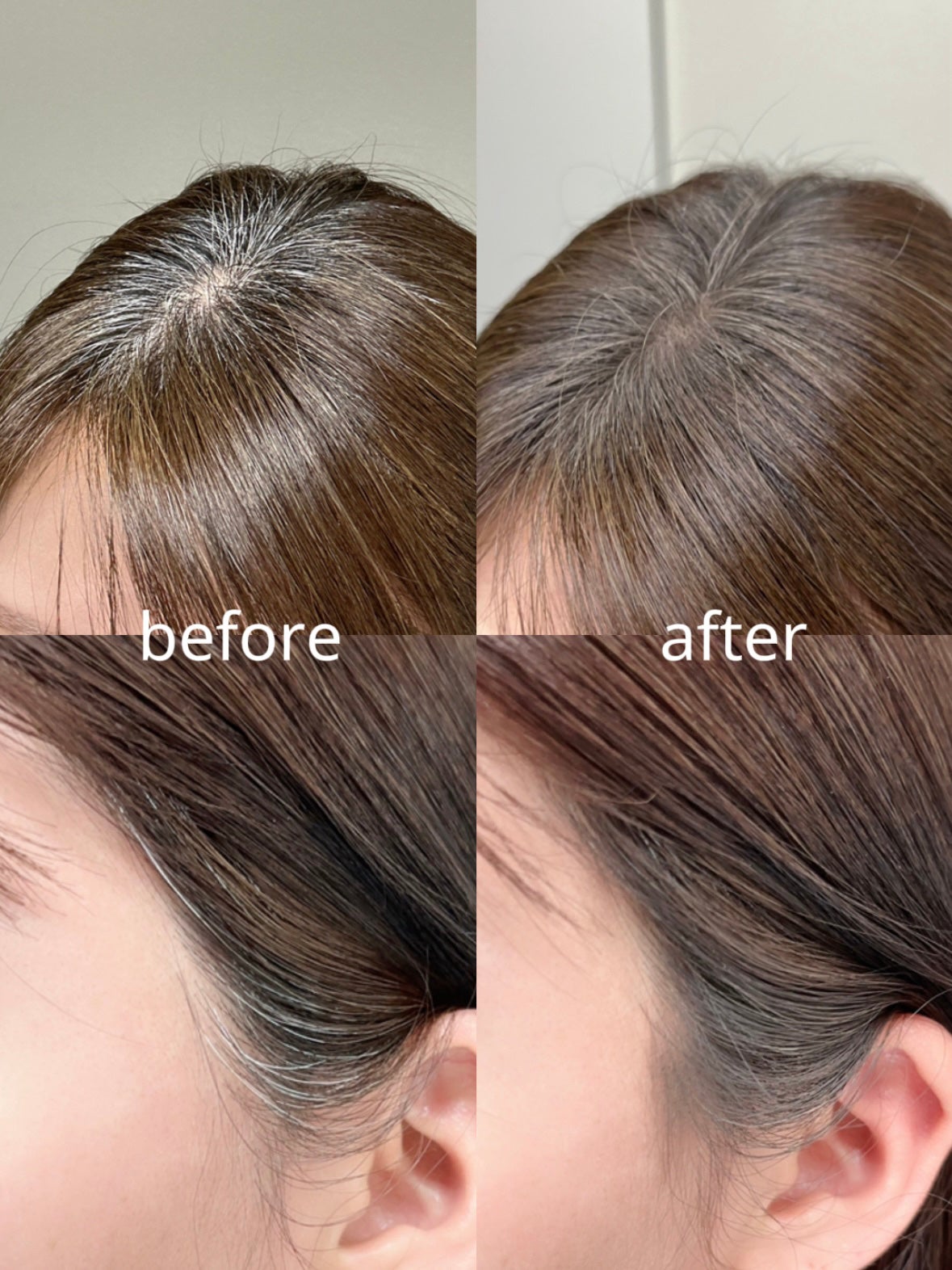 ヘアメイクパウダー/CEZANNE/ヘアケア・スタイリングを使ったクチコミ(5枚目)