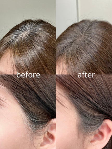 ヘアメイクパウダー/CEZANNE/ヘアケア・スタイリングを使ったクチコミ(5枚目)