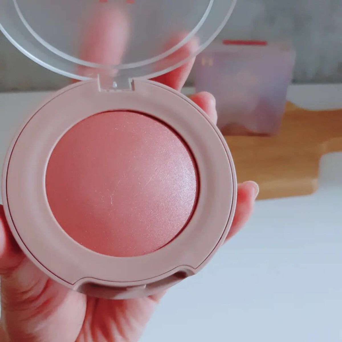 みぃ on LIPS 「hince〈ヒンス〉トゥルーディメンショングロウチーク2750..」(3枚目)