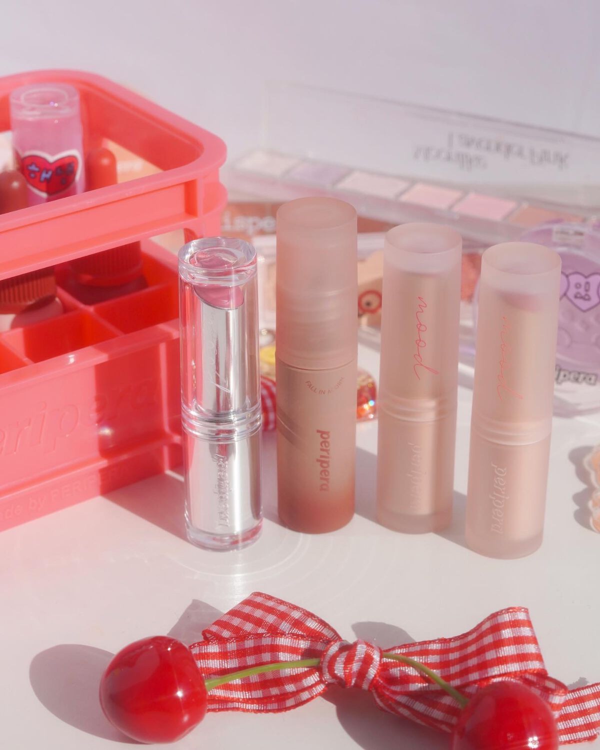 SUMOMO on LIPS 「メガ割おすすめ🐰periperaのリップ&コンテナが可愛すぎる..」(9枚目)