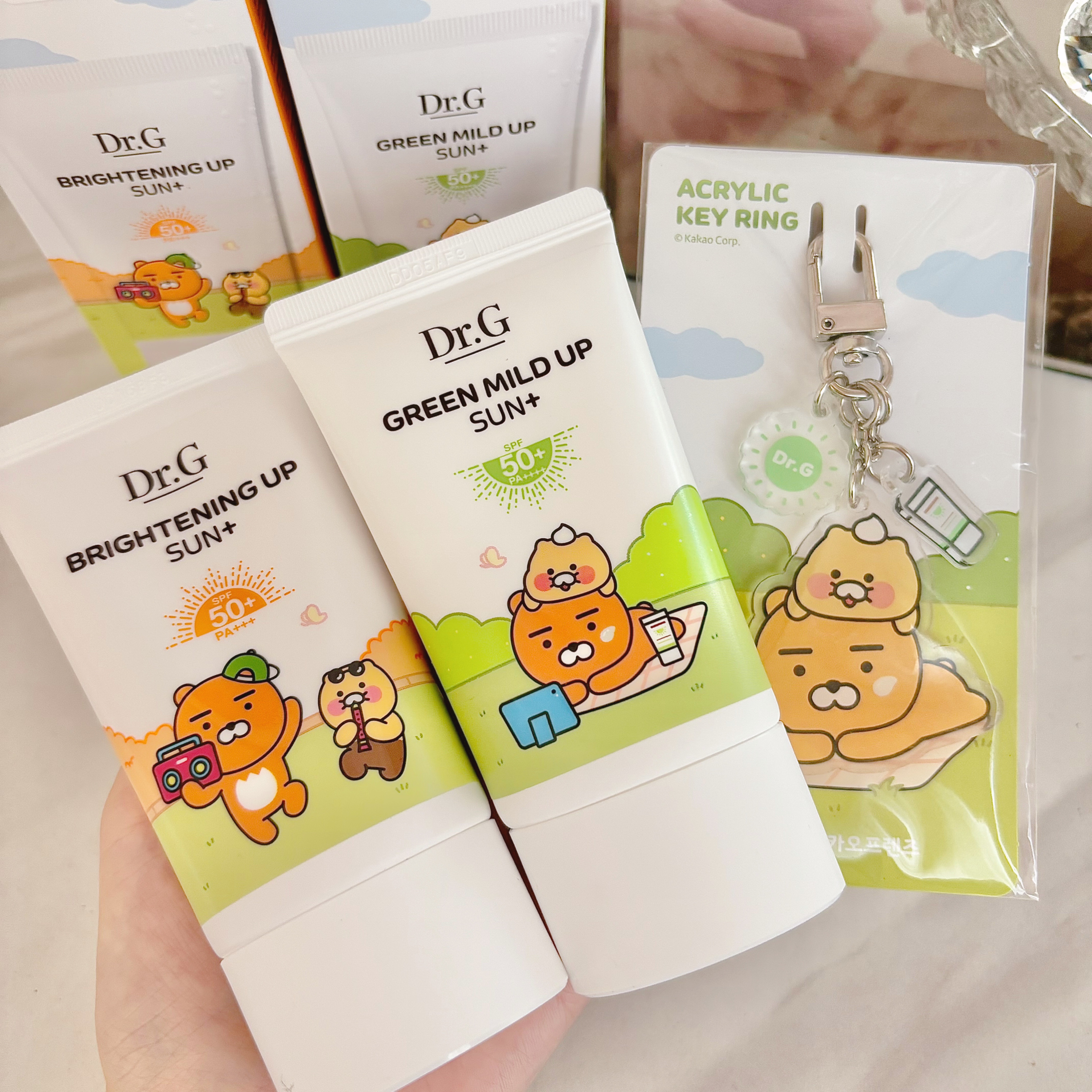 グリーンマイルドアップサンプラス/Dr.G/日焼け止めクリームを使ったクチコミ（2枚目）