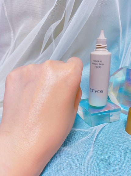 ミネラルフレッシュスキンリキッド/エトヴォス/リキッドファンデーションを使ったクチコミ(6枚目)