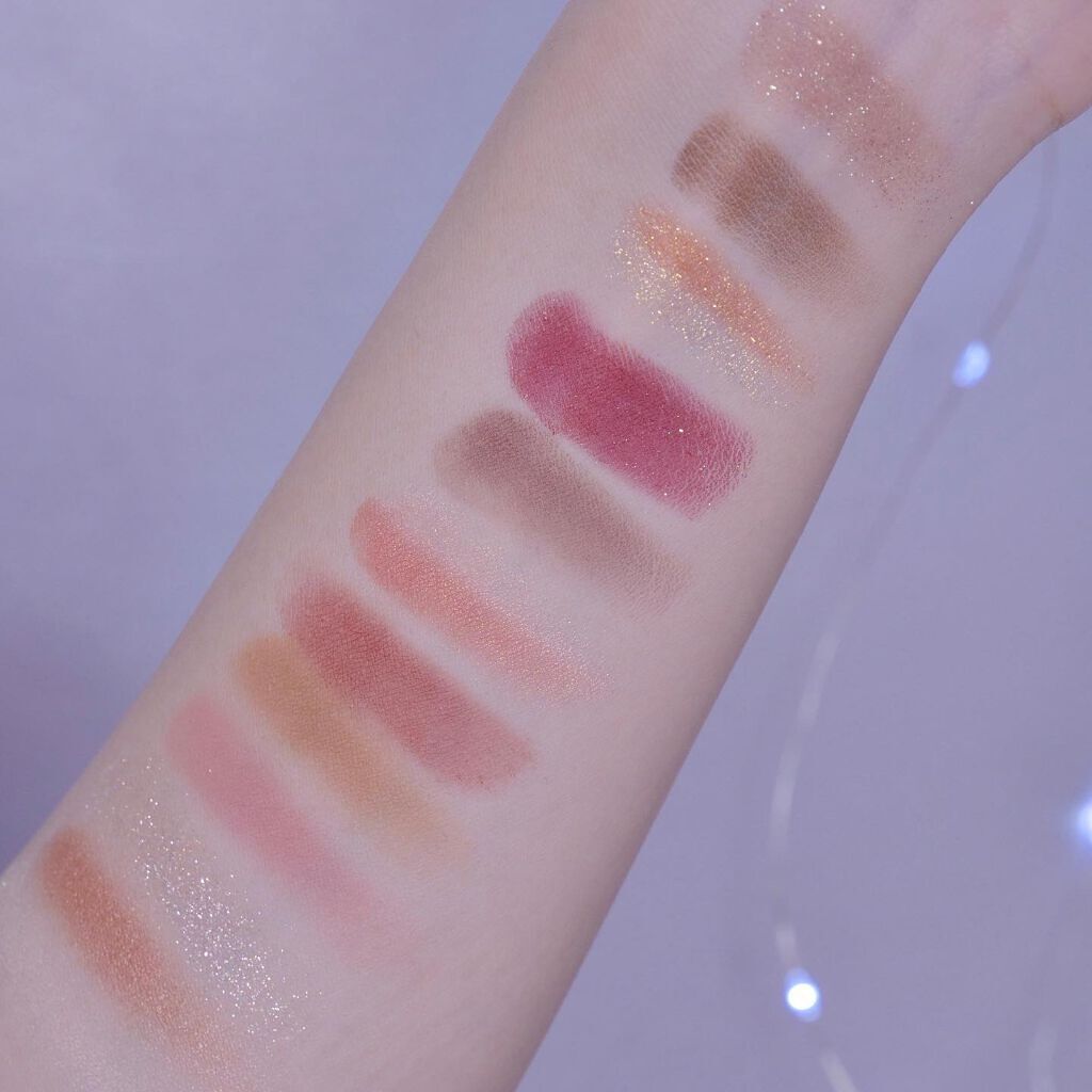 エクスプローラ12色 動物アイシャドウパレット/PERFECT DIARY/アイシャドウパレットを使ったクチコミ(4枚目)