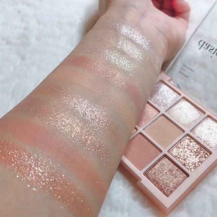 シャドウパレット/dasique/アイシャドウパレットを使ったクチコミ(4枚目)