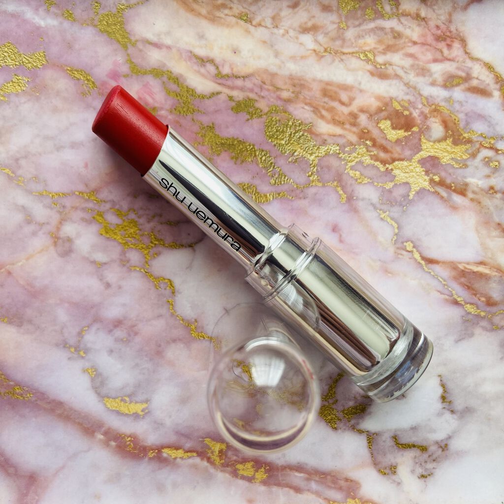 ルージュ アンリミテッド (旧)/shu uemura/口紅を使ったクチコミ（1枚目）