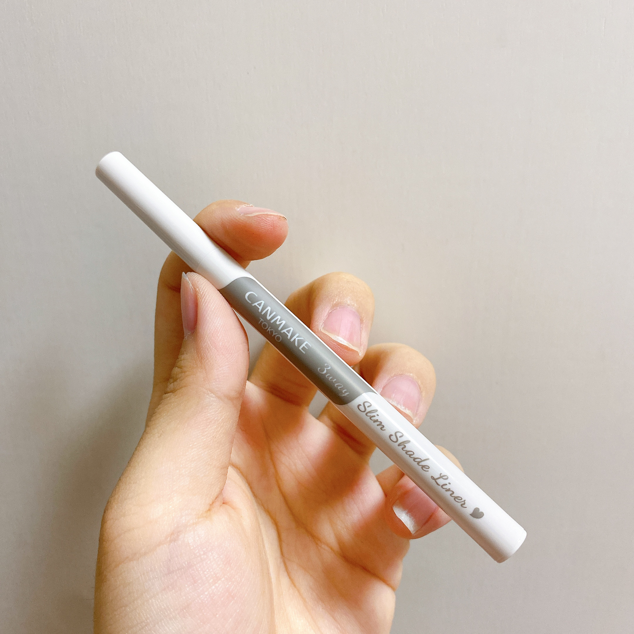 3wayスリムシェードライナー 03 ミストグレージュ/キャンメイク/リキッドアイライナーを使ったクチコミ（2枚目）