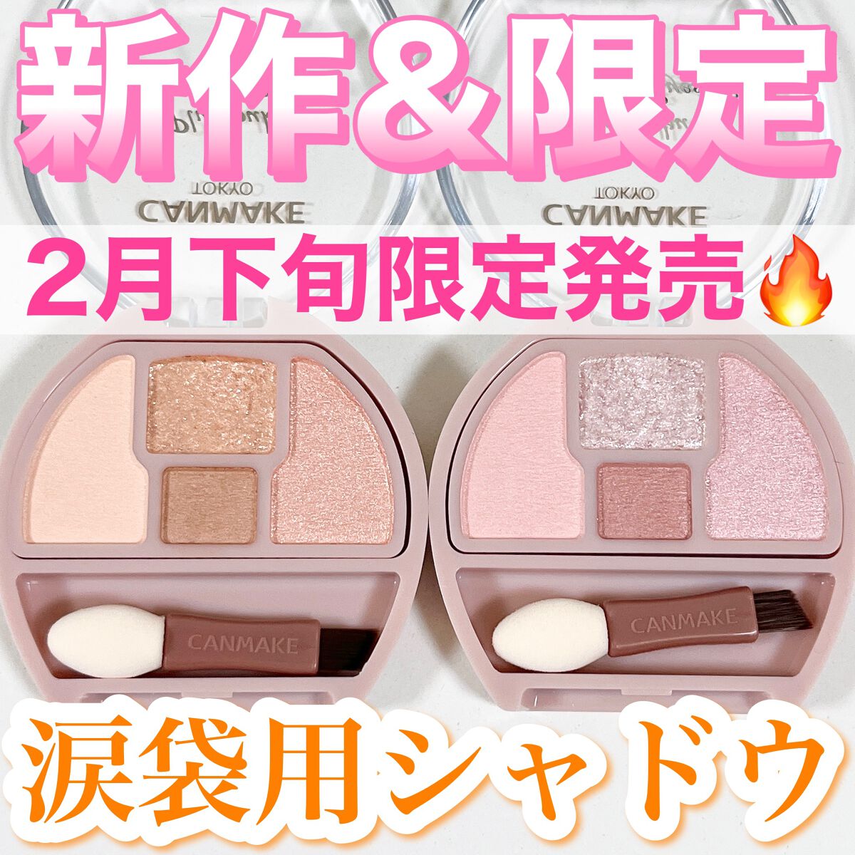 プランぷくコーデアイズ/キャンメイク/パウダーアイシャドウを使ったクチコミ(1枚目)