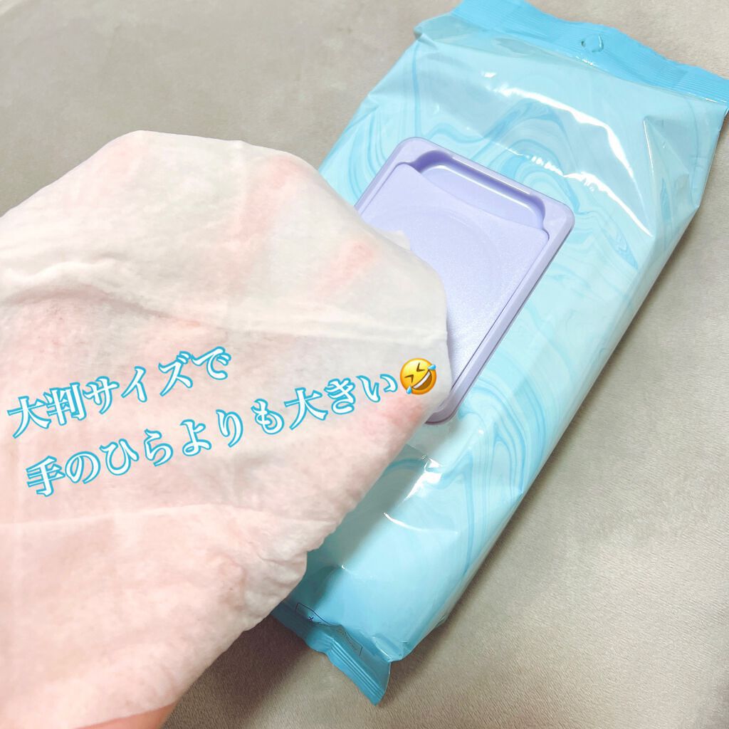 クリアふきとりシート/ビオレ/クレンジングシートを使ったクチコミ（2枚目）