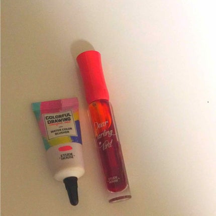 カラフルドローイング ウォーターカラーチーク/ETUDE/リキッドチークを使ったクチコミ(1枚目)
