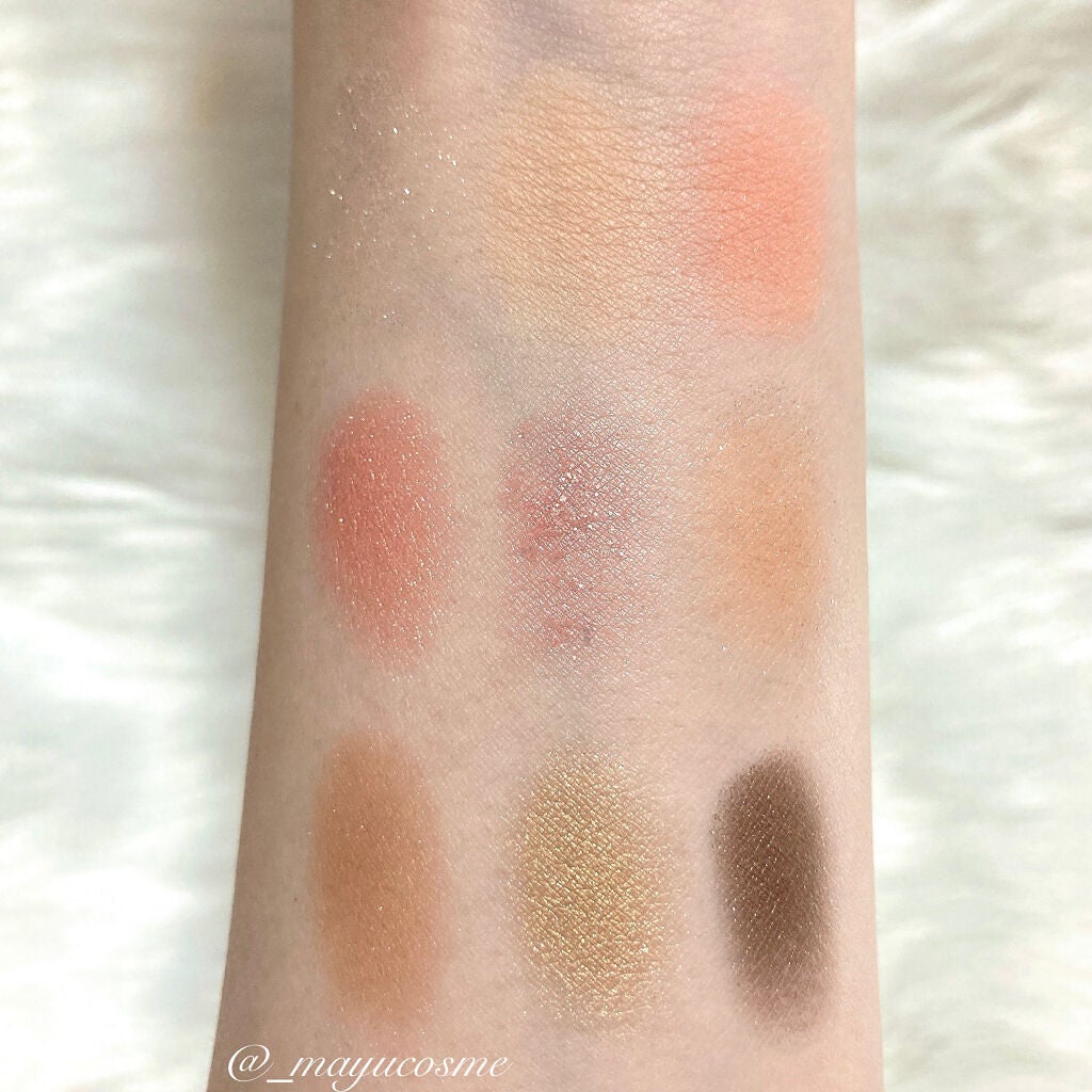 グリッターペディアアイパレット/unleashia/アイシャドウパレットを使ったクチコミ(5枚目)