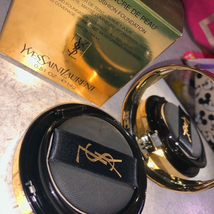 アンクル ド ポー ルクッション/YVES SAINT LAURENT BEAUTE/クッションファンデーションを使ったクチコミ(1枚目)