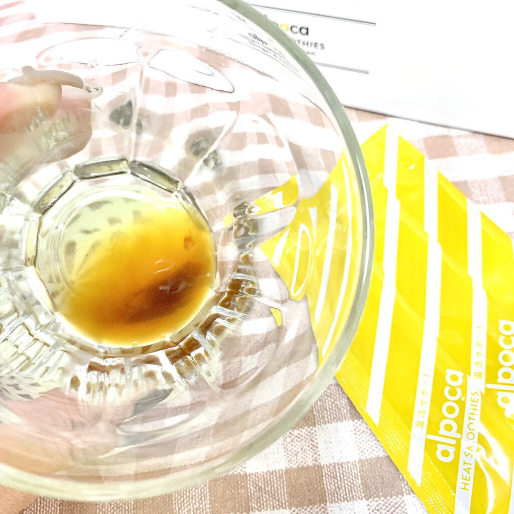 ヒートスムージー/アルポカ/スムージーを使ったクチコミ(3枚目)