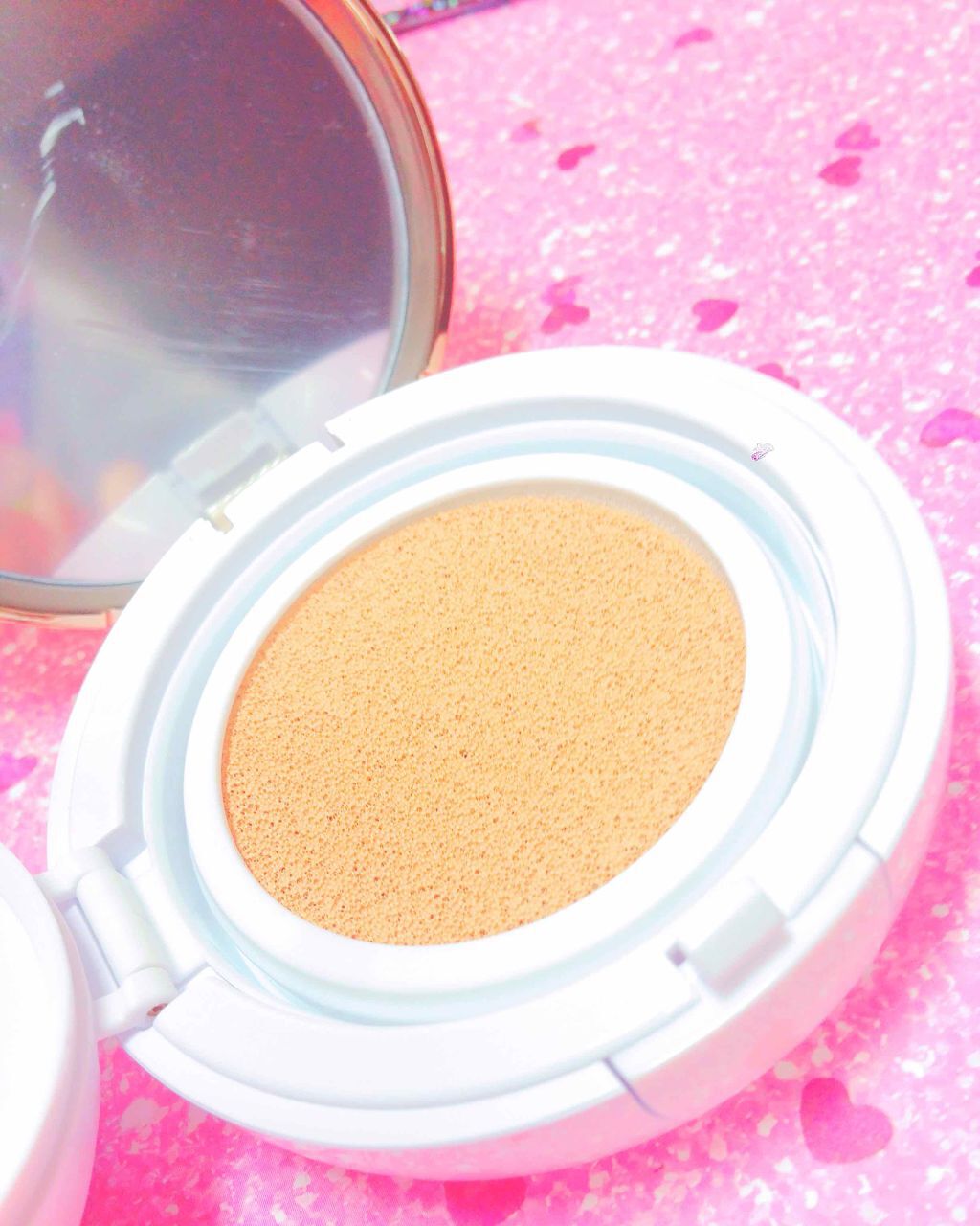 M クッション ファンデーション(モイスチャー)/MISSHA/クッションファンデーションを使ったクチコミ(2枚目)